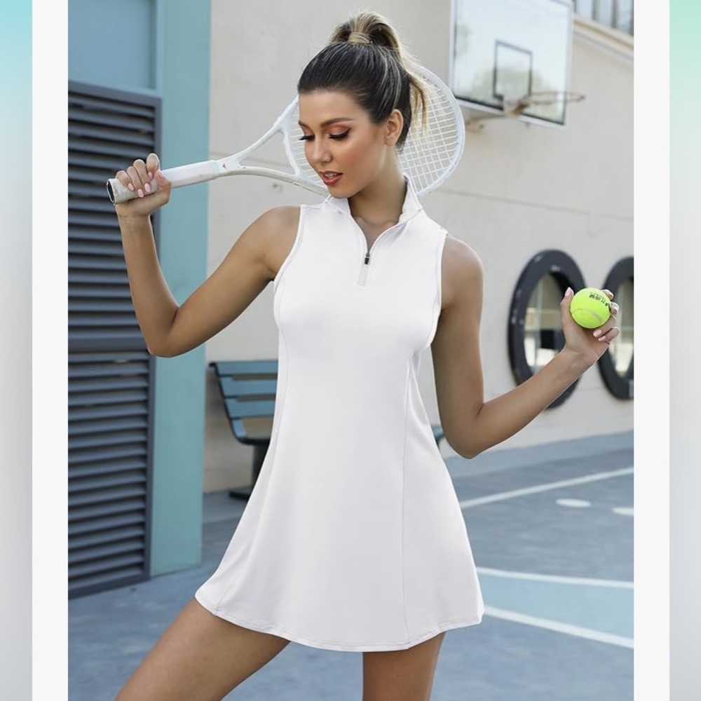 Fengbay - Amazon, 2 Piece, Tennis Dress/Shorts for Women, Size S
